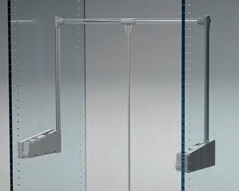 Gardırop Asansörü Lift 300 75-115cm 10kg Alüminyum Gri