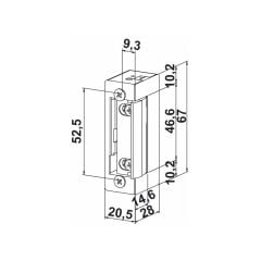 Hafele MULTI E.k.Karşılığı, 8-16VAC, mandallı