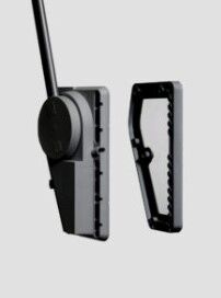 Gardırop Asansörü Lift 151 Duvar Bağlantı Parçası Siyah