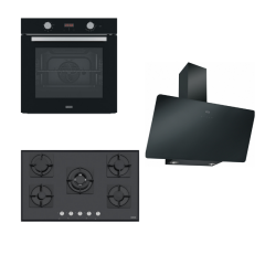 Franke 90 Siyah Cam Set