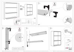Hafele Minifix Noktalamalı Montaj Şablonu