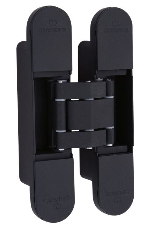 Gizli Kapı Menteşesi 135mm 80kg  Mat Siyah