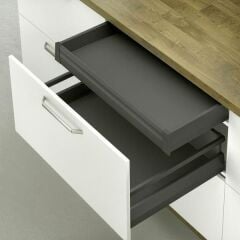 Hafele M. Box P50 Vis İç Çekmece 18/92/600/500mm, Antrasit Renk