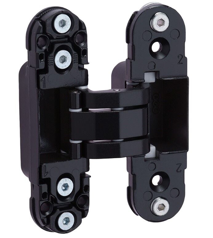 AGB Gizli Kapı Menteşesi 2.0 Eclipse Siyah Mat