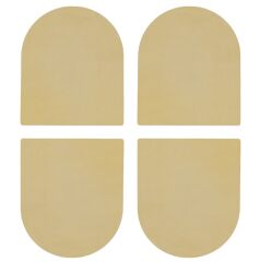 AGB Gizli Kapı Menteşesi Kapak Seti 2.0 Eclipse Emaye Pirinç Kaplama