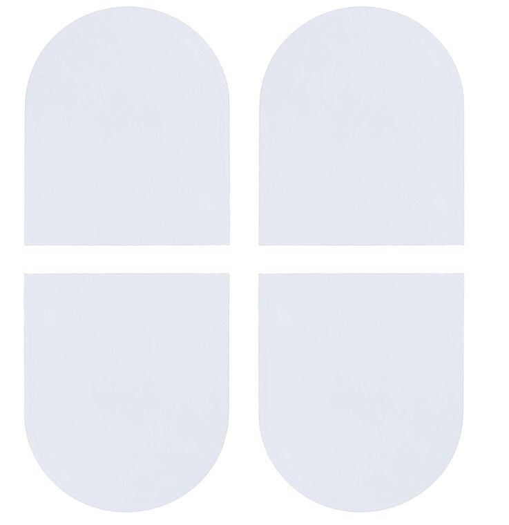 AGB Gizli Kapı Menteşesi Kapak Seti 2.0 Eclipse Nikel