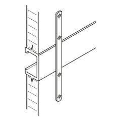 Hafele Montaj Plakası Galvaniz 230X20Mm
