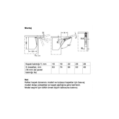 Hafele Free 3.15 Makas Seti G Gri