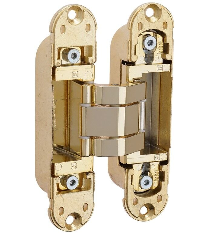 AGB Gizli Kapı Menteşesi 2.1 Eclipse Emaye Pirinç Kaplama