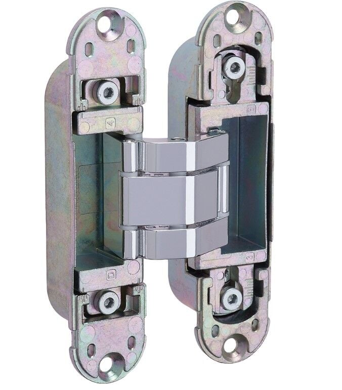 AGB Gizli Kapı Menteşesi 2.1 Eclipse Nikel Kaplama