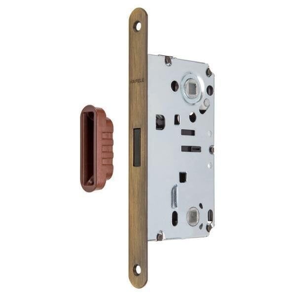 Hafele Manyetik Kilit Banyo Tipi (WC) 50/18mm Antik Bronz