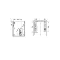 Hafele Free Flap 1.7 E Makas Seti C Beyaz