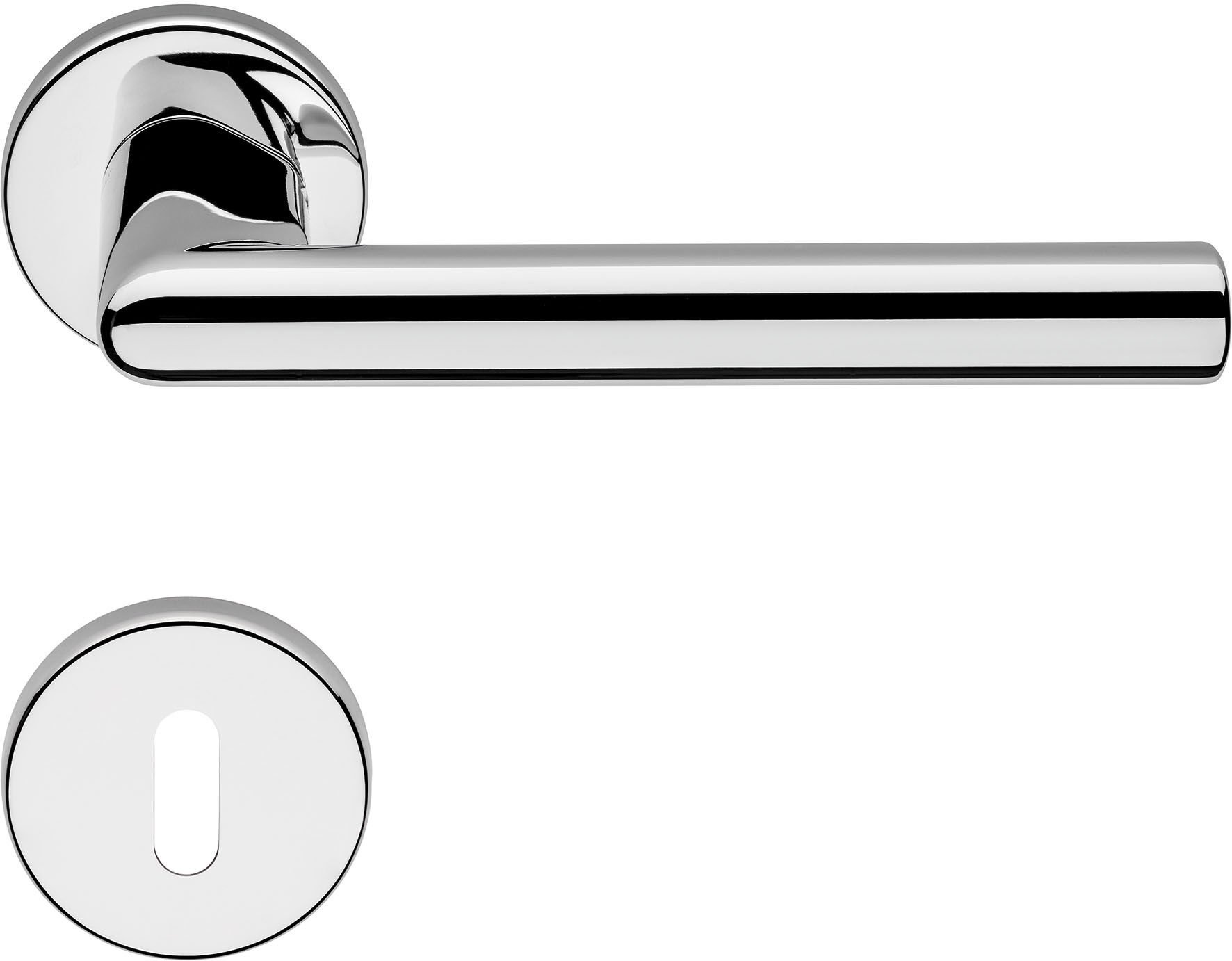 Polo Kapı Kolu Seti Krom Parlak