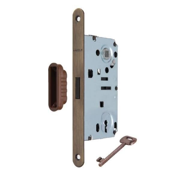 Hafele Manyetik Kilit Oda Tipi (CB) 50/18mm Antik Bronz