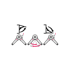 Hafele Duo Forte Makas Seti Sunta Vidalı 37mm, Beyaz Renk