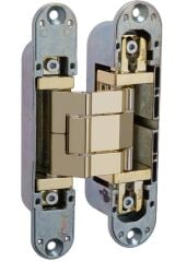 AGB Gizli Kapı Menteşesi 4.1 Eclipse Emaye Pirinç Kaplama