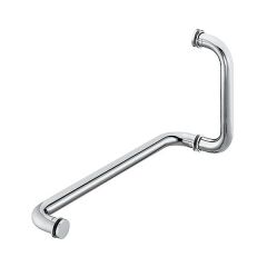 Hafele Yuvarlak Çekme Kol 200x450mm Parlak Krom Renk
