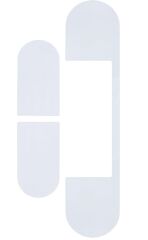 AGB Gizli Kapı Menteşesi Kapak Seti 4.1 Eclipse Nikel