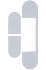 AGB Gizli Kapı Menteşesi Kapak Seti 4.1 Eclipse Krom Mat