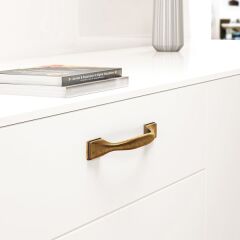 Hafele Mobilya Kulpu Adda 128mm Antik Bronz