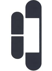 AGB Gizli Kapı Menteşesi Kapak Seti 4.1 Eclipse Siyah Mat