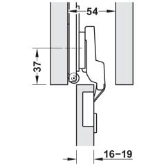 Hafele Slido F-Park71 16B/25B Kapak Montaj Seti