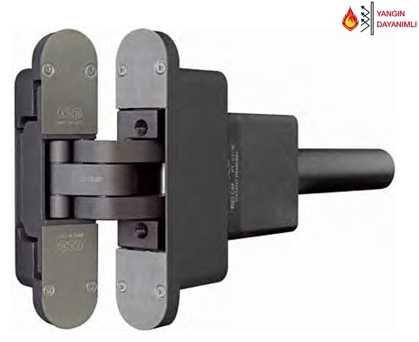 Ahşap Kapı Hidrolik Menteşe Gri