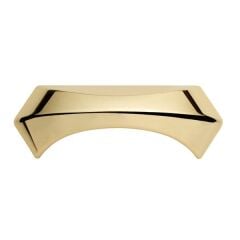 Hafele Kabuk Çekmece Kulpu Nove 96mm Parlak Pirinç