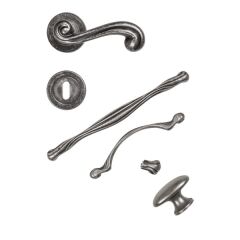 Hafele Mobilya Kulpu Melanie 192mm Antik Gümüş