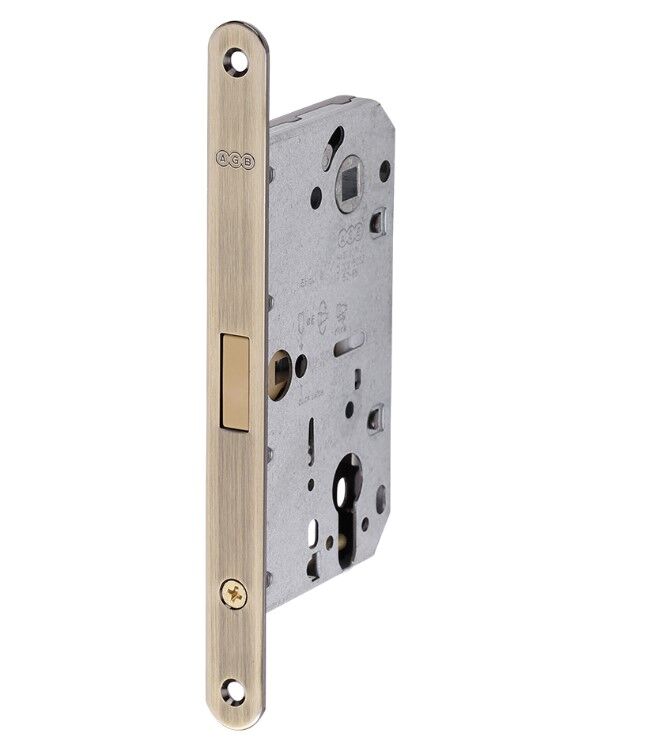 Agb Manyetik Kilit Barelli 50/18mm Antik Pirinç Kaplama