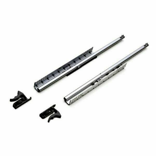 Hafele Gizli Ray Matrix Um S25 Tek Açılım Yavaşlatıcılı 500mm Galvaniz