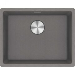 Franke Granit Eviye Tek Gözlü Damlalıksız Bx Maris Mrg 210/110-52 Stone Grey