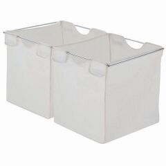 Hafele Flexstore Çamaşır Sepeti Rafı 100cm, Krom Renk (Açma)