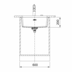 Franke Granit Eviye Tek Gözlü Damlalıksız Bx Maris Mrg 210/110-52 Oyster