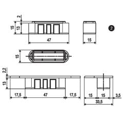 Agb Manyetik Kilit Karşılığı Cebi Bej