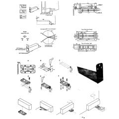 Pivot Kapı Menteşesi Frenli 80cm 100Kg Paslanmaz Çelik