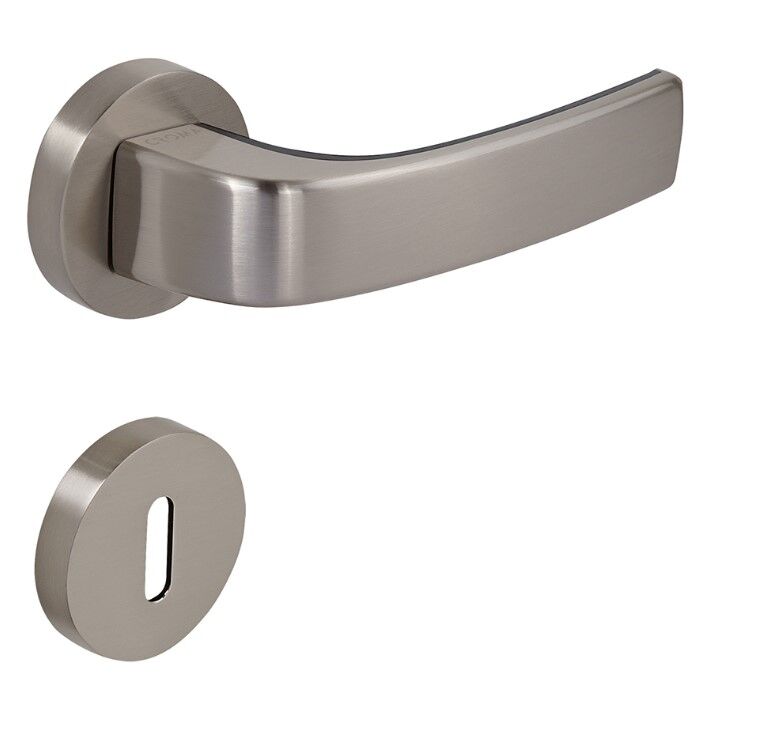 Pera Kapı Kolu Seti Oda Inox-Siyah