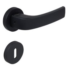 Pera Kapı Kolu Seti Oda Siyah Mat