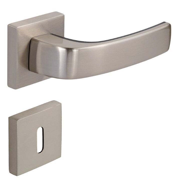 Pera-S Kapı Kolu Seti Oda Inox-Siyah