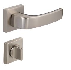 Pera-S Kapı Kolu Seti WC Inox-Siyah