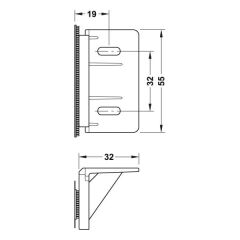 Hafele Cırt Cırt Panel Bağlantı