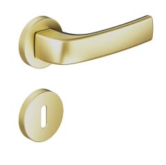 Pera Kapı Kolu Seti Oda Mat Pirinç-Siyah