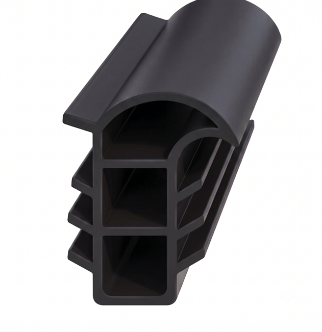 Çelik Kapı Fitili 15.5mm Siyah (100 Metre)