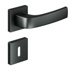 Pera-S Kapı Kolu Seti Oda Antrasit Mat-Siyah