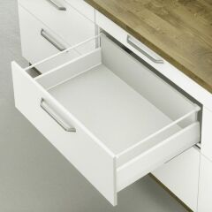 Hafele Çekmece Seti Yuvarlak Bordürlü 35'lik Dübelli Gri