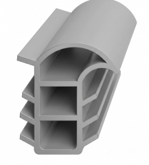 Çelik Kapı Fitili 16mm Gri (100 Metre)