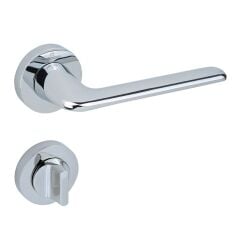 NETA Kapı Kolu Seti WC Krom Parlak