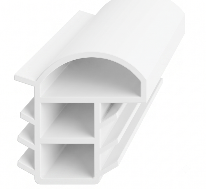 Çelik Kapı Fitili 17mm Beyaz (100 Metre)