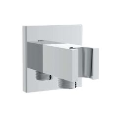 Hafele Askılı El Duşu Çıkışı Fluxo Köşeli Parlak Krom