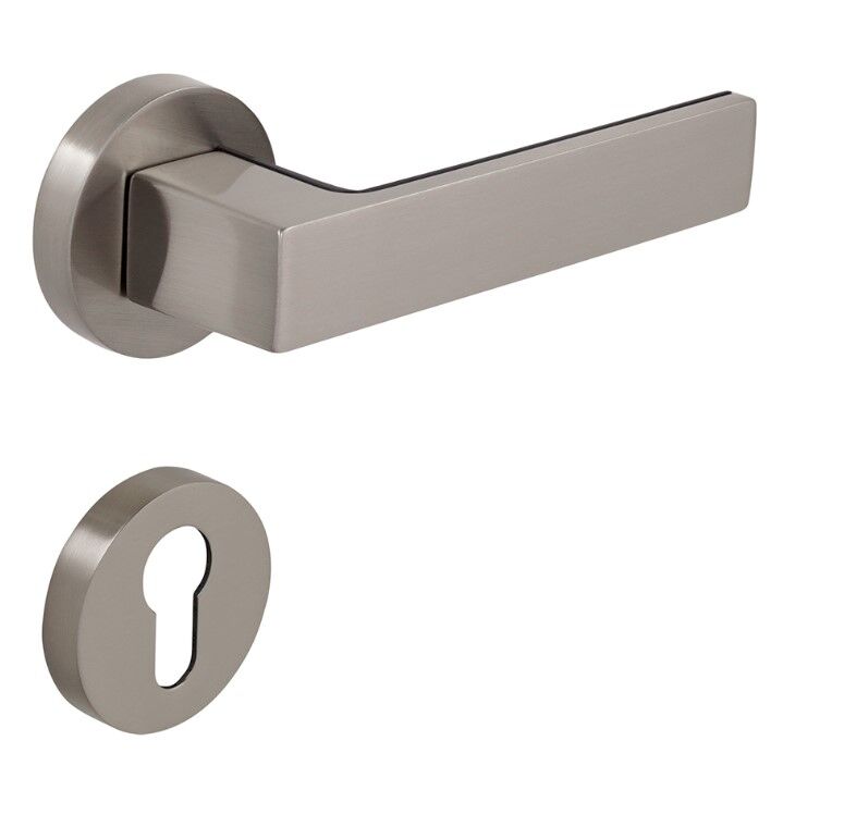 Croma Zera Kapı Kolu Seti Oda Yale Inox-Siyah